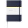 Maruman Mnemosyne Dot Grid Journal A5 85 x 602 120 Sheets 240 Pages 5mm Doted Notebook Bookbound With Premium Navy Hardcover Includes Bookmark Elastic Closure Made in Japan