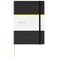 Maruman Mnemosyne Dot Grid Journal A5 85 x 602 120 Sheets 240 Pages 5mm Doted Notebook Bookbound With Premium Black Hardcover Includes Bookmark Elastic Closure Made in Japan