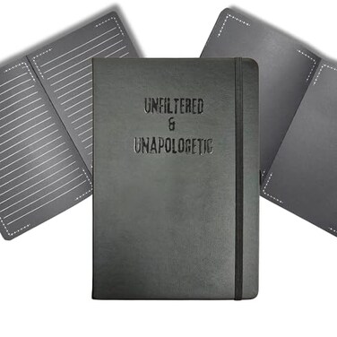Julia's Journals Julias Journals Black Paper Journal for Writing or Sketch 200 Pages 100 Sheets 100 GSM A5 Note Book