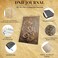 First Reign DnD Journal DD Notebook with 3D Dragon Embossed Hardcover DnD Character Journal Campaign Tracker 150 DnD Stickers included DD Character Sheet DnD Gifts Items Accessories for Players