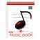 Roaring Spring Music Wire Bound Notebook 12 Staves of Music Lines 11 x 85 32 Sheets Heavyweight Smooth White Paper Pack of 1