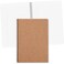Clairefontaine 78145C Collection Age Bag Tobacco Spiral Notebook A4 21x297 cm 100 Lined Pages with Margin 90 g White Paper Glossy Cardboard Cover Grain Leather