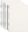 AHGXG Dotted Journal Dot Grid Spiral Notebook A5 160 Pages 100 GSM Thick Paper Waterproof Plastic Cover Journals for Journaling Sketching 57 x 83