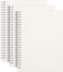 AHGXG Dotted Journal Dot Grid Spiral Notebook A5 160 Pages 100 GSM Thick Paper Waterproof Plastic Cover Journals for Journaling Sketching 57 x 83