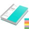 EMSHOI A4 Spiral Notebook College Ruled Lined Journal 112 x 827 300 Pages 100gsm Thick Paper Waterproof Softcover TwinWire Binding Sticky Notes LightBlue