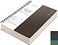 EMSHOI A4 Spiral Notebook 112 X 827 College Ruled Lined Journal 300 Pages150 Sheets Easy Tear Perforated Pages 100gsm Thick Paper Waterproof Softcover for School Work WritingCoffee