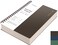 EMSHOI A4 Spiral Notebook 112 X 827 College Ruled Lined Journal 300 Pages150 Sheets Easy Tear Perforated Pages 100gsm Thick Paper Waterproof Softcover for School Work WritingCoffee