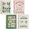 THiNKABLE Pink Green Aesthetic Hardcover Notebooks for Work A5 size 58 x 83 inch Cute Notebooks for School 4 Pack Retro Notebooks College Ruled Cute Spiral Journal for Women Kids Back to School Notebo