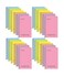 Mead Small Notebook 24 Pack of pocket notebook 3x5 College Ruled Small Memo Pad Wirebound 60 Sheets Pastel Colors of Mini Notebook in Bulk pack