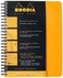 Rhodia 193428C Spiral Notebook Full Binding Notebook Orange A5 Small Squares 160 Detachable Pages White Clairefontaine Paper 80 gm Soft and Resistant Cover Classic