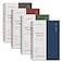EMSHOI Lined Journal Spiral Notebook 57 x 822 4 Pack 640 Pages 100gsm Thick Paper A5 Small Notebooks College Ruled Plastic Hardcover Journals for Writing Women Men Work School Supplies