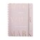 Fringe Vegan Leather Workbook 192 pages 7375 x 975 Inches Mauve 199007