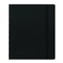 FILOFAX REFILLABLE NOTEBOOK CLASSIC 925 x 725 Black Elegant leatherlook cover with moveable pages Elastic closure index pocket and page marker B115901U