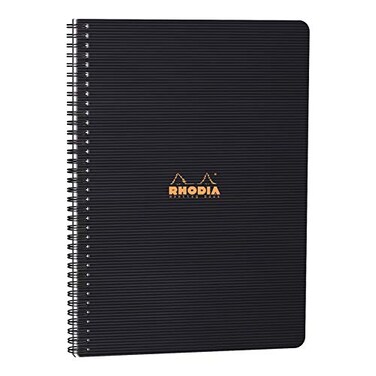 Rhodia Active Meeting Book A4 PrePrinted Black