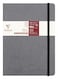 Clairefontaine Age Bag ThreadBound Notebook A5 Lined 192 Pages Grey