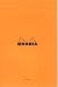Rhodia Notepad No19 A4 Lined Orange 8 14 x 12 12 19600C