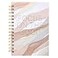 Graphique Spiral Hard Cover Journal Focus 625 x 825 160 Lined Pages Gold Foil Perfect for Taking Notes Writing Lists and More