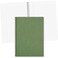 Clairefontaine 781453C Age Bag Collection A Green Spiral Notebook A4 21x297 cm 100 Lined Pages with Margin White Paper 90 g Glossy Card Cover Leather Grain