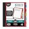 iScholar iQ 5Subject Poly Cover Wirebound Notebook College Ruled 11 x 85 Inch Sheet Size 200 Sheets Cover Color May Vary 59906
