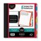 iScholar iQ 5Subject Poly Cover Wirebound Notebook College Ruled 11 x 85 Inch Sheet Size 200 Sheets Cover Color May Vary 59906
