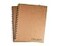 Unruled. Unruled Blackout Blank Spiral NotebookJournal 55 Sheets of Premium 70lb Black Paper 105 x 8 Recycled and Sustainable Toned Sketchbook for Visual Notetaking Pack of 2