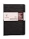Clairefontaine 793431C Age Bag Collection A MyEssential Black Sewn Elastic Notebook A5 148x21 cm 192 DOT Numbered Pages 90 g Ivory Paper Grain Leather Glossy Card Cover