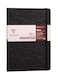 Clairefontaine 793431C Age Bag Collection A MyEssential Black Sewn Elastic Notebook A5 148x21 cm 192 DOT Numbered Pages 90 g Ivory Paper Grain Leather Glossy Card Cover