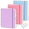 MSTONAL 3 Pack Small Notebook A6 Spiral Notebooks College Ruled 43 x 57 100GSM 7mm College Ruled 80 Sheets160 Pages Small Ruled Notebooks for School Office Sketch