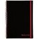 Black n' Red Black n Red Notebook Business Journal 814 x 578 70 Sheets Ruled Optik Paper Scribzee App Flexible Poly Cover Wirebound Black C67009