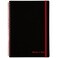 Black n' Red Black n Red Notebook Business Journal 814 x 578 70 Sheets Ruled Optik Paper Scribzee App Flexible Poly Cover Wirebound Black C67009