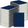 Yahenda 54 Pcs Spiral Notebook Bulk A5 Journal Lined 83 x 55 Writing Composition Paper Small Notepad Subject Notebook for Students Office Business Back to School Supplies Deep Blue