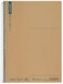 Maruman Spiral Note Basic Dot Grid Notebook A5 583 x 827 80 Sheets 160 Pages 5mm Dotted Journal Perforated Pages WireBound to Lay Flat Sturdy Kraft Cover Made in Japan
