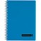 Maruman Septcouleur Lined Notebook A5 583 x 827 80 Sheets 160 Pages 7mm College Ruled Paper Journal Durable Double Wirebound Spiral Water Resistant Cover Dark Blue Made in Japan
