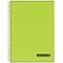 Maruman Septcouleur Lined Notebook B5 717 x 1012 80 Sheets 160 Pages 7mm College Ruled Paper Journal Durable Double Wirebound Spiral Water Resistant Cover Lime Green Made in Japan