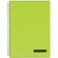 Maruman Septcouleur Lined Notebook B5 717 x 1012 80 Sheets 160 Pages 7mm College Ruled Paper Journal Durable Double Wirebound Spiral Water Resistant Cover Lime Green Made in Japan