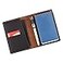 Fasjosma Leather Cover Compatible With Rite in the Rain Top Spiral Notebooks Handmade Top Bound Notebook Cover For 3 x 5 Writing Pad Holder Mini Pocket Notepad Holder COFFEE