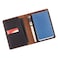 Fasjosma Leather Cover Compatible With Rite in the Rain Top Spiral Notebooks Handmade Top Bound Notebook Cover For 3 x 5 Writing Pad Holder Mini Pocket Notepad Holder COFFEE