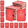 INSADA Christian Prayer Journal Spiral Red Notebooks Bulk with Pens Small Lined Notepads 413x543 Mothers Day Gifts for women Church Members Bible Study Groups 30 Sets Red