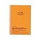 LIHIT LAB Refillable Notebook Journal Lined Paper 83 x 61 inches Orange N16584