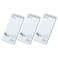 Ampad Reporter Spiral Notebook Gregg Rule 4 x 8 White 70 Sheets Set of 3
