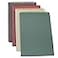 Yansanido Top Bound Spiral Notebook 4 Pcs 4 Color A5 Size Thick Plastic Hardcover 7mm College Ruled Paper 80 Sheets 160 Pages Journal for School and Office Supplies 4 Pcs A5