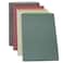 Yansanido Top Bound Spiral Notebook 4 Pcs 4 Color A5 Size Thick Plastic Hardcover 7mm College Ruled Paper 80 Sheets 160 Pages Journal for School and Office Supplies 4 Pcs A5