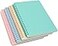 Yansanido Spiral Notebook 4 Pcs A5 Thick Plastic Hardcover 8mm Ruled 4 Color 80 Sheets 160 Pages Journals for Study and Notes Light PinkLight GreenLight Blueivory A5 57 x 83Ruled