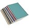 Yansanido Spiral Notebook 6 Pcs A5 Craft Softcover 8mm Ruled 6 Color 60 Sheets 120 Pages Journals for Study and Notes6 color