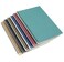 Yansanido Spiral Notebook 6 Pcs A5 Craft Softcover 8mm Ruled 6 Color 60 Sheets 120 Pages Journals for Study and Notes6 color
