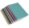 Yansanido Spiral Notebook 6 Pcs A5 Craft Softcover 8mm Ruled 6 Color 60 Sheets 120 Pages Journals for Study and Notes6 color