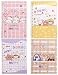 SHIDESHIN 4 Pack Cute A5 Spiral Notebooks Kawaii Journals 83 x 59 Thick Plastic Hardcover Lined Paper Notebook Gift Notepad Diary for Kids Girls Teens