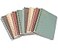 Yansanido Spiral Notebook 8 Pcs 4 Color A6 Size Thick Plastic Hardcover 7mm College Ruled Paper 80 Sheets 160 Pages Journal for School and Office Supplies 8 Pcs A6
