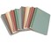 Yansanido Spiral Notebook 8 Pcs 4 Color A6 Size Thick Plastic Hardcover 7mm College Ruled Paper 80 Sheets 160 Pages Journal for School and Office Supplies 8 Pcs A6