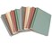 Yansanido Spiral Notebook 8 Pcs 4 Color A6 Size Thick Plastic Hardcover 7mm College Ruled Paper 80 Sheets 160 Pages Journal for School and Office Supplies 8 Pcs A6